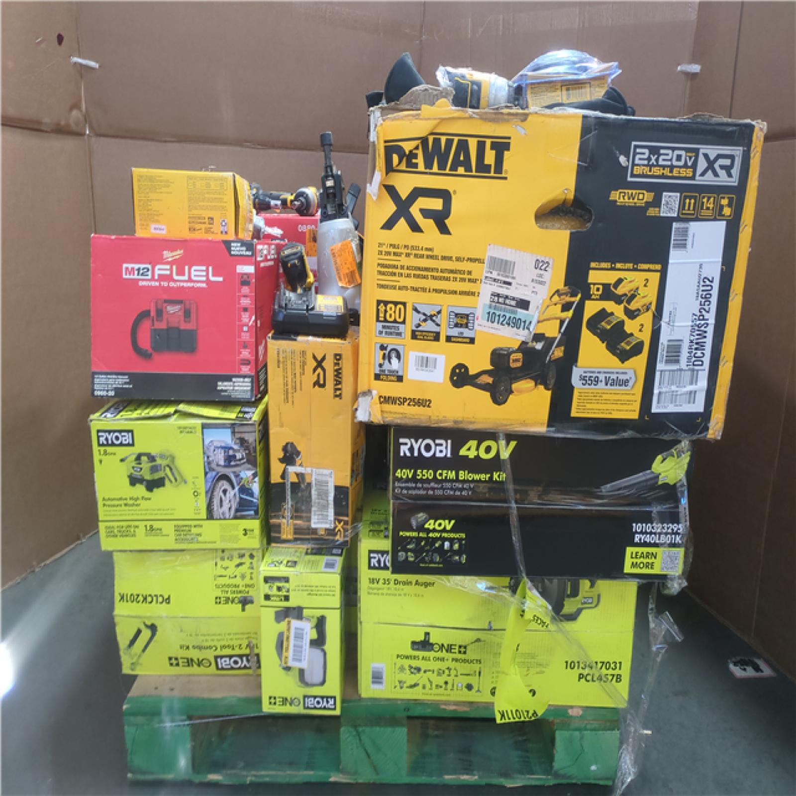 CALIFORNIA AS-IS TOOL PALLET