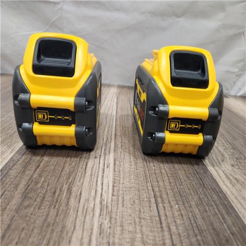 AS-IS DEWALT FLEXVOLT 20V/60V MAX Lithium-Ion 6.0Ah Battery Pack (2 Pack)