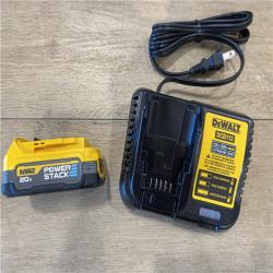 AS-IS DEWALT ATOMIC 20V MAX Brushless Oscillating Multi Tool and 20V MAX POWERSTACK Compact Battery Starter Kit