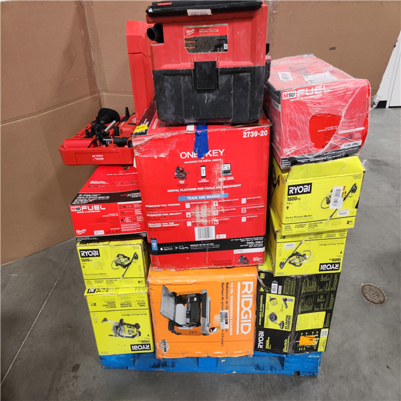 CALIFORNIA AS -IS  TOOL PALLET