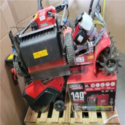 CALIFORNIA AS-IS OUTDOOR POWER EQUIPMENT