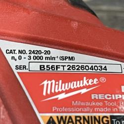 AS-IS Milwaukee 12V Lithium-Ion HACKZALL Cordless Reciprocating Saw Kit