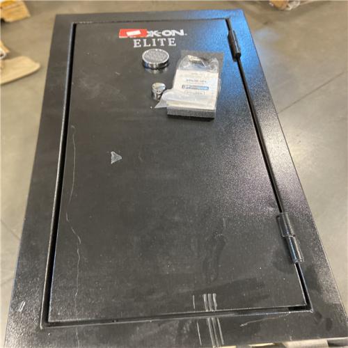 DALLAS LOCATION - STACK-ON Elite 30-Gun Fireproof Safe with Electronic Lock Gun Safe, Black