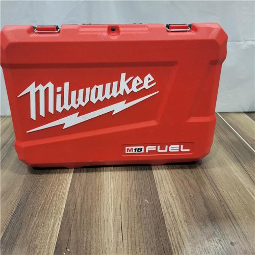AS-IS MILWAUKEE M18 FUEL 18V Lithium-Ion Brushless Cordless Hammer Drill and Impact Driver Combo Kit (2-Tool) with 2 Batteries