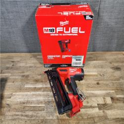 HOUSTON LOCATION - AS-IS (APPEARS LIKE NEW) Milwaukee FUEL 18-Volt Lithium-Ion Brushless Cordless Gen II 16-Gauge Angled Finish Nailer (Tool-Only)