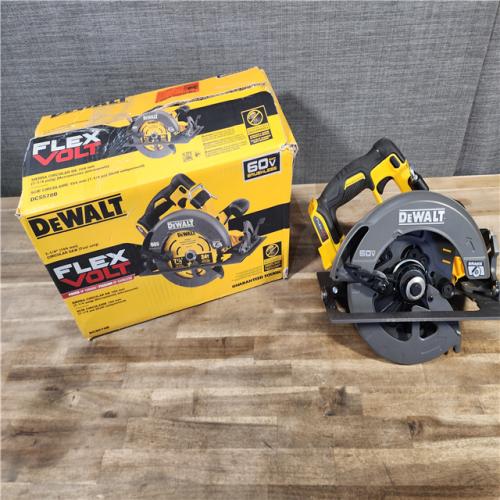 HOUSTON LOCATION - AS-IS DeWALT Flexvolt Max 7-1/4  60V Brushless Circular Saw DCS578B (Bare Tool)