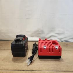 AS-IS- Milwaukee 18-Volt Lithium-Ion REDLITHIUM FORGE Starter Kit with 12.0Ah Battery and Charger