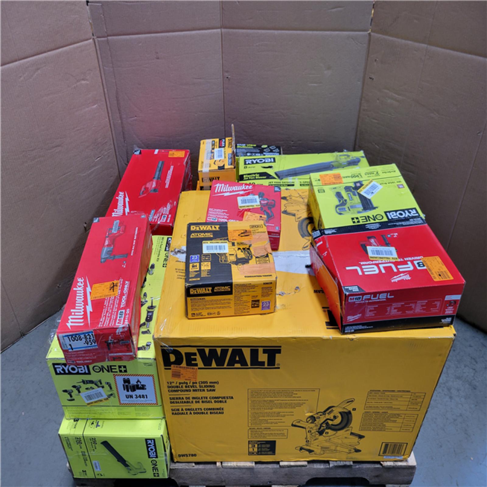 CALIFORNIA AS-IS TOOL PALLET