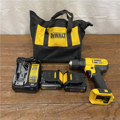 AS-IS 20V MAX Cordless 1/2 in. Drill/Driver, (2) 20V 1.3Ah Batteries, Charger and Bag