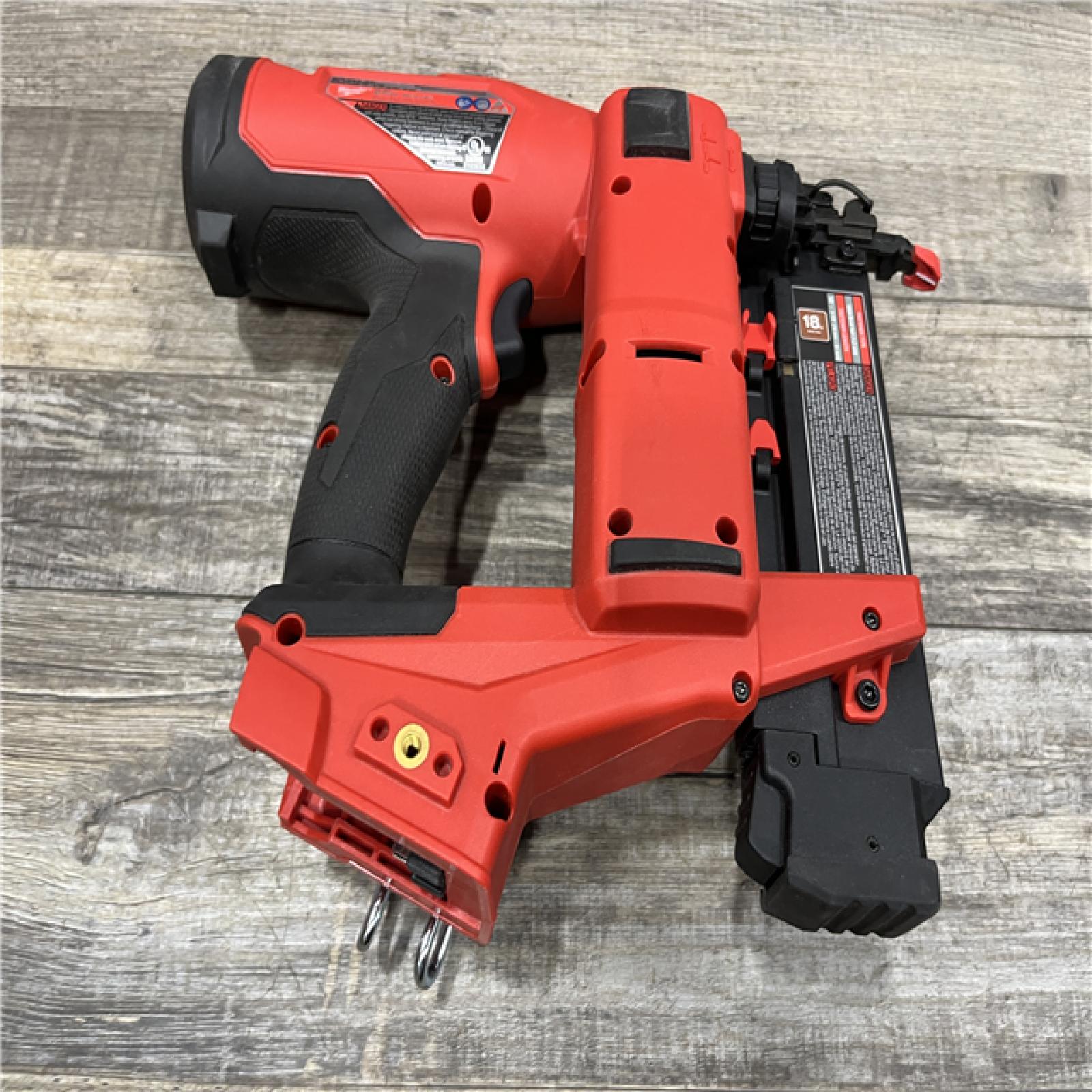 AS-IS Milwaukee FUEL 18-Volt Lithium-Ion Brushless Cordless Gen II 18-Gauge Brad Nailer (Tool-Only)