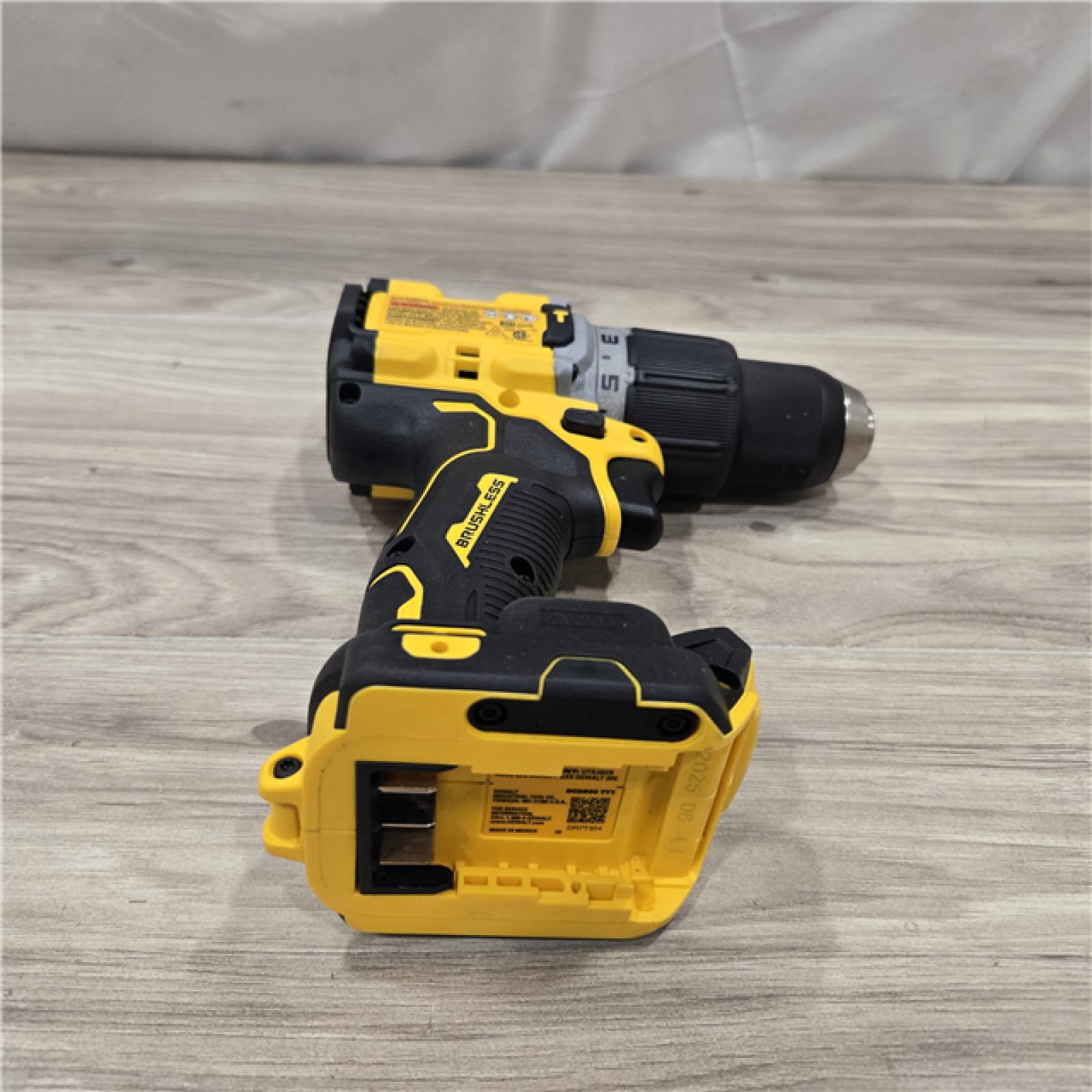 AS-IS DEWALT 20V Compact Cordless 1/2 in. Hammer Drill (Tool-Only)