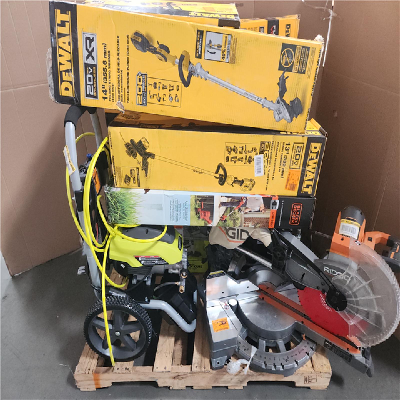 CALIFORNIA AS-IS TOOL PALLET