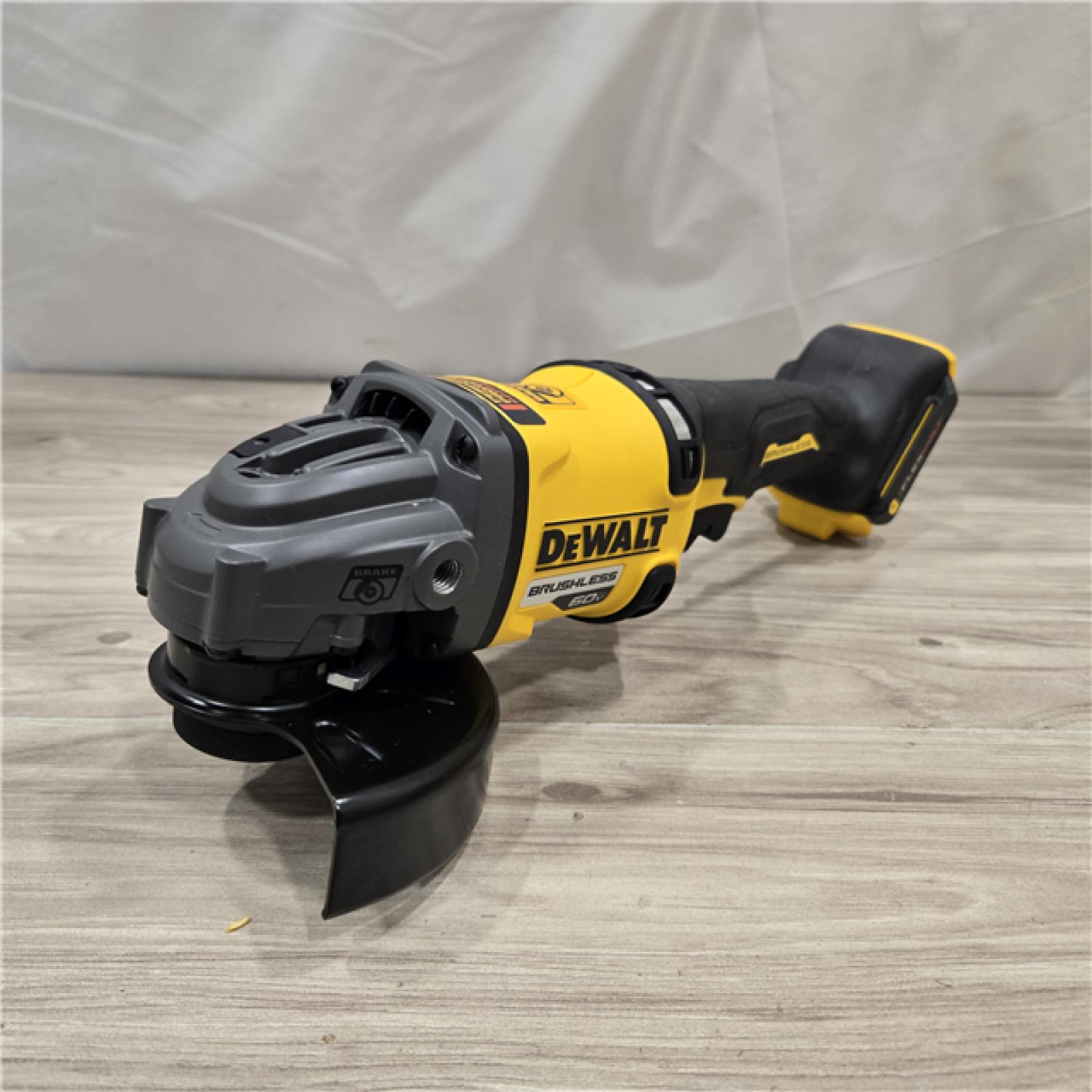 AS-IS DEWALT 60V MAX Cordless Brushless 4.5 in. to 6 in. Small Angle Grinder (Tool Only)