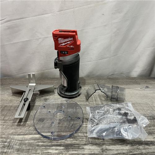 AS-IS Milwaukee FUEL 18V Lithium-Ion Brushless Cordless Compact Router (Tool-Only)