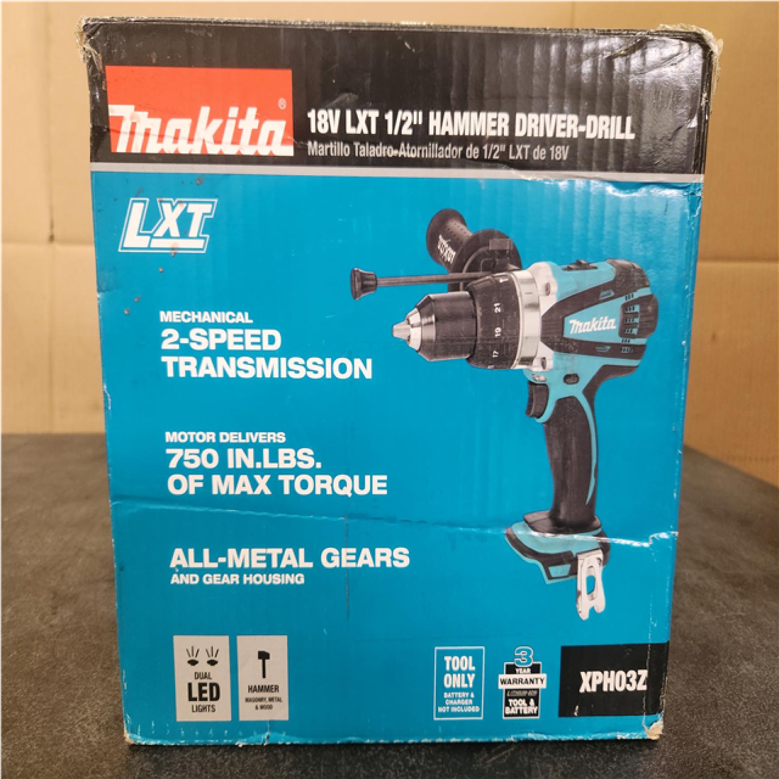Phoenix Makita 18V LXT Lithium-Ion 1/2 in. Cordless Hammer Driver/Drill (Tool-Only)