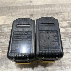 AS-IS DEWALT 20V MAX Lithium-Ion 5.0Ah Battery (2-Pack)