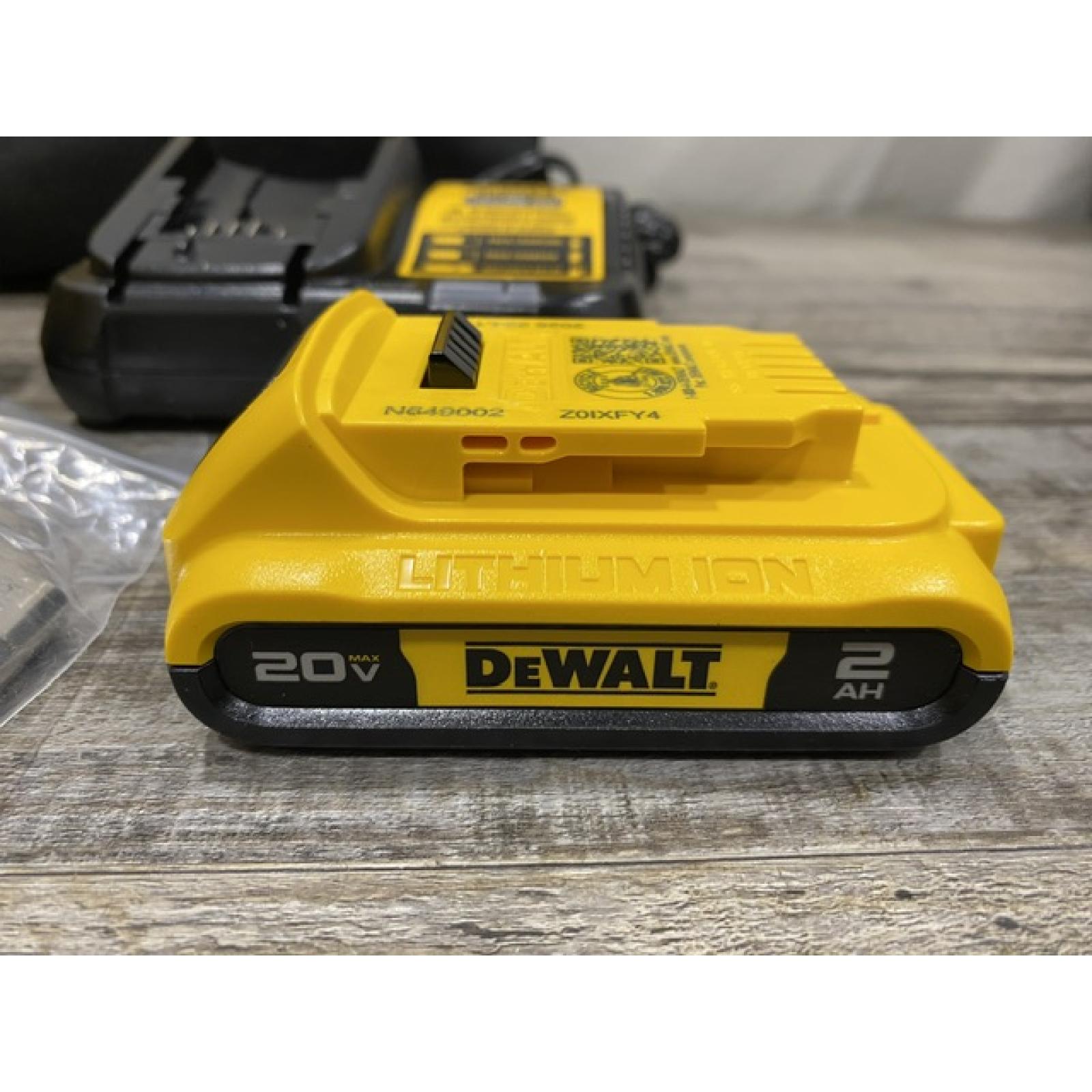 AS-IS DEWALT Atomic 20V Max Lithium-Ion Brushless Cordless Compact 1/4 in. Impact Driver Kit