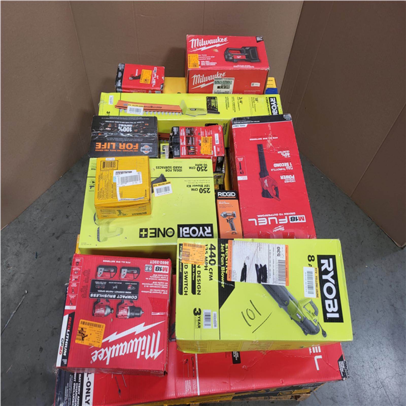CALIFORNIA AS-IS TOOL PALLET