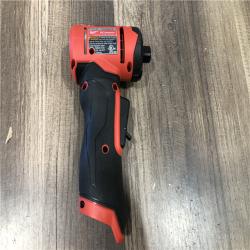 AS-IS Milwaukee  FUEL 12V Lithium-Ion Brushless Cordless 1/4 in. Right Angle Die Grinder (Tool-Only)
