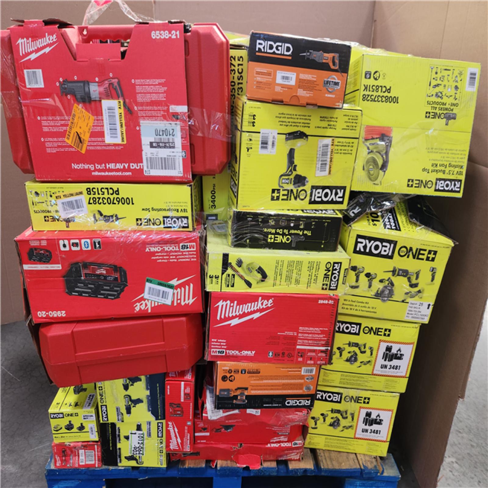 CALIFORNIA AS-IS TOOL PALLET