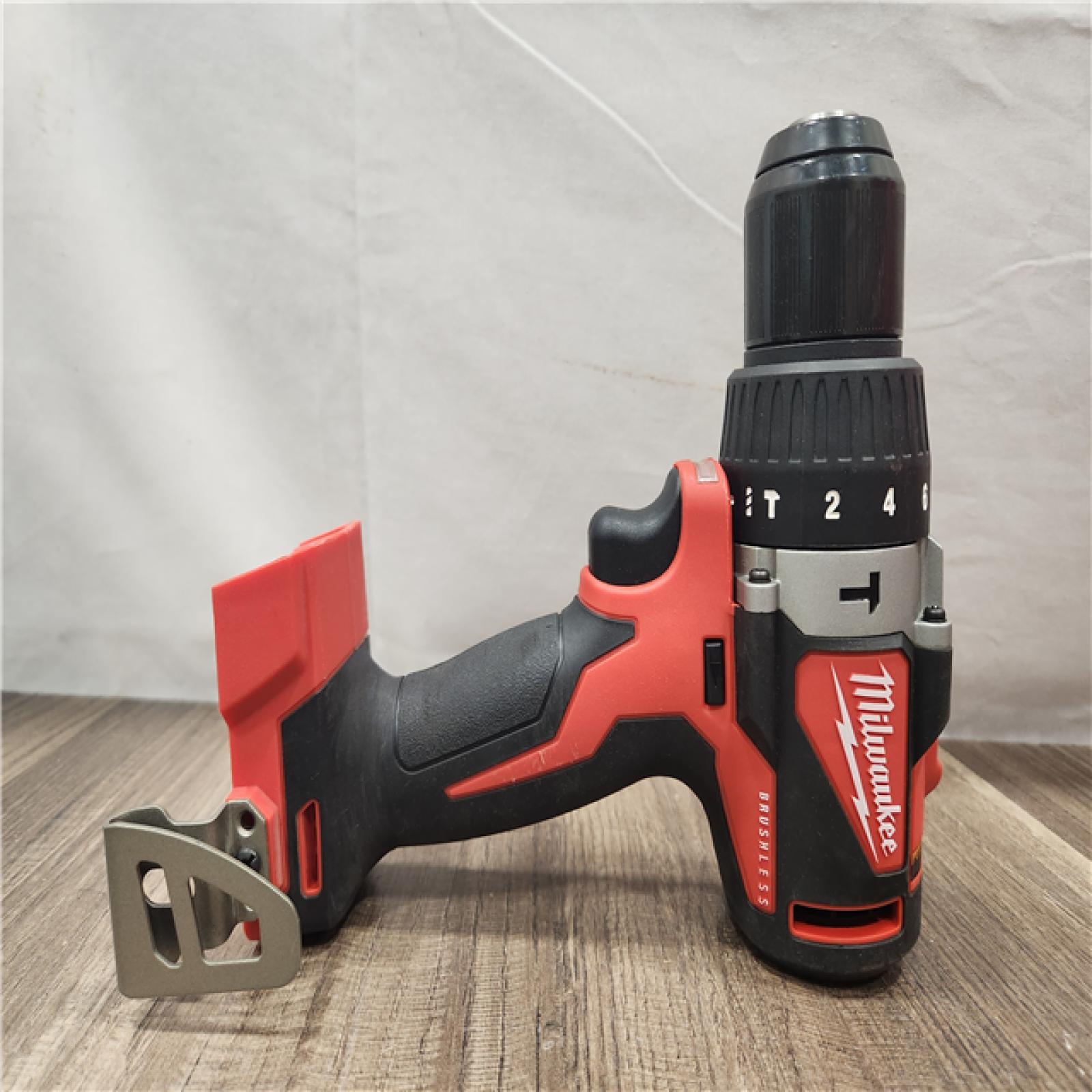 AS-IS- Milwaukee Cordless 1/2 in. Compact Hammer Drill (Tool Only)