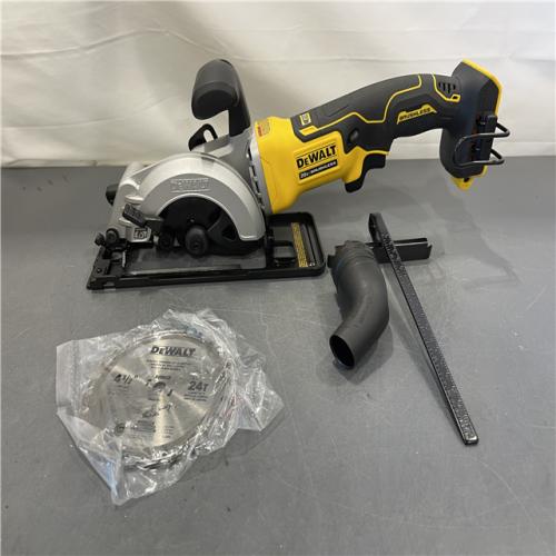 AS-IS - DEWALT ATOMIC 20V MAX Cordless Brushless 4-1/2 in. Circular Saw (Tool Only)