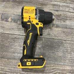 AS-IS DEWALT Atomic 20V Lithium-Ion Cordless Compact 1/2 in. Drill/Driver Kit