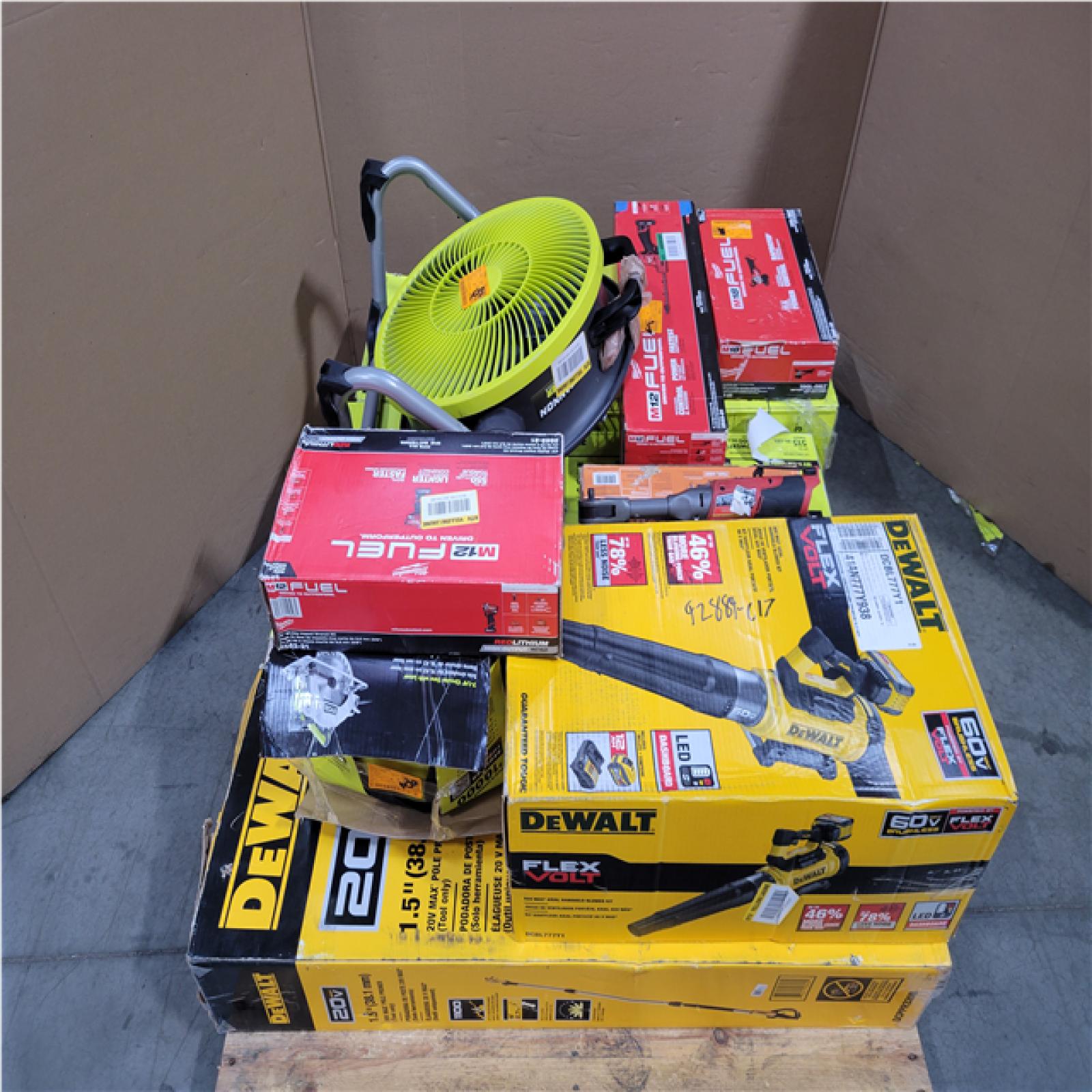 CALIFORNIA AS-IS TOOL PALLET