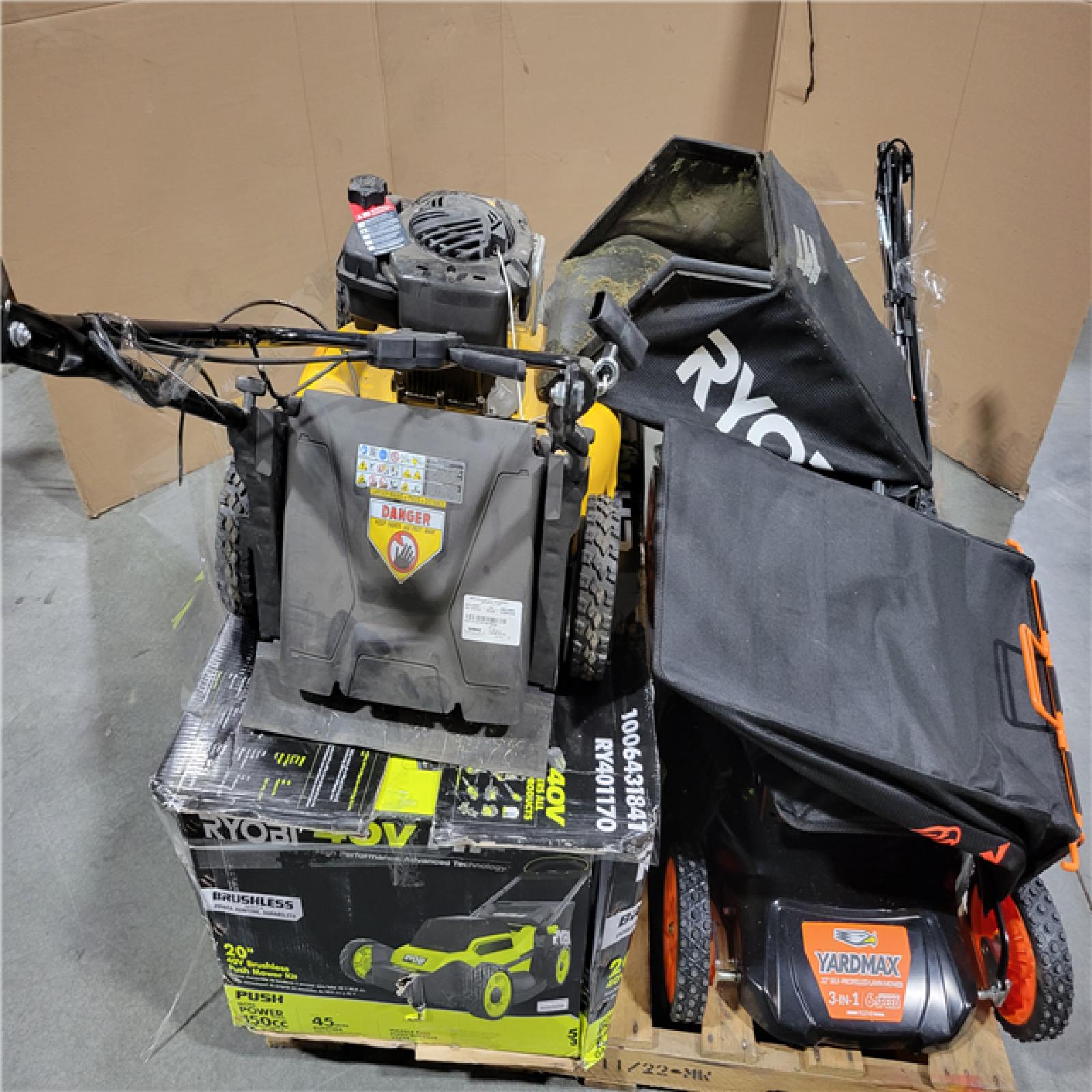 CALIFORNIA AS-IS OUTDOOR POWER EQUIPMENT