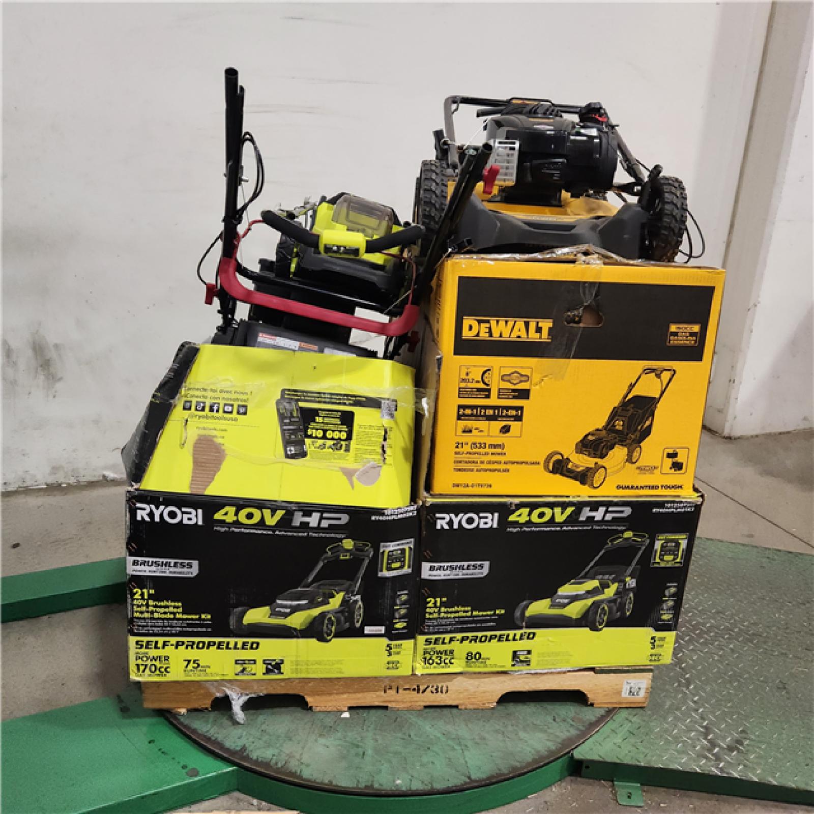 Dallas Location - As-Is Lawn Mower Pallet
