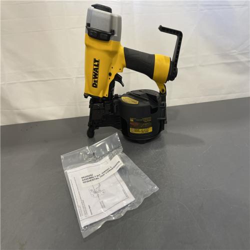 AS-IS - DEWALT 2-1/2 Inch 15 Degree Coil Siding and Fencing Nailer