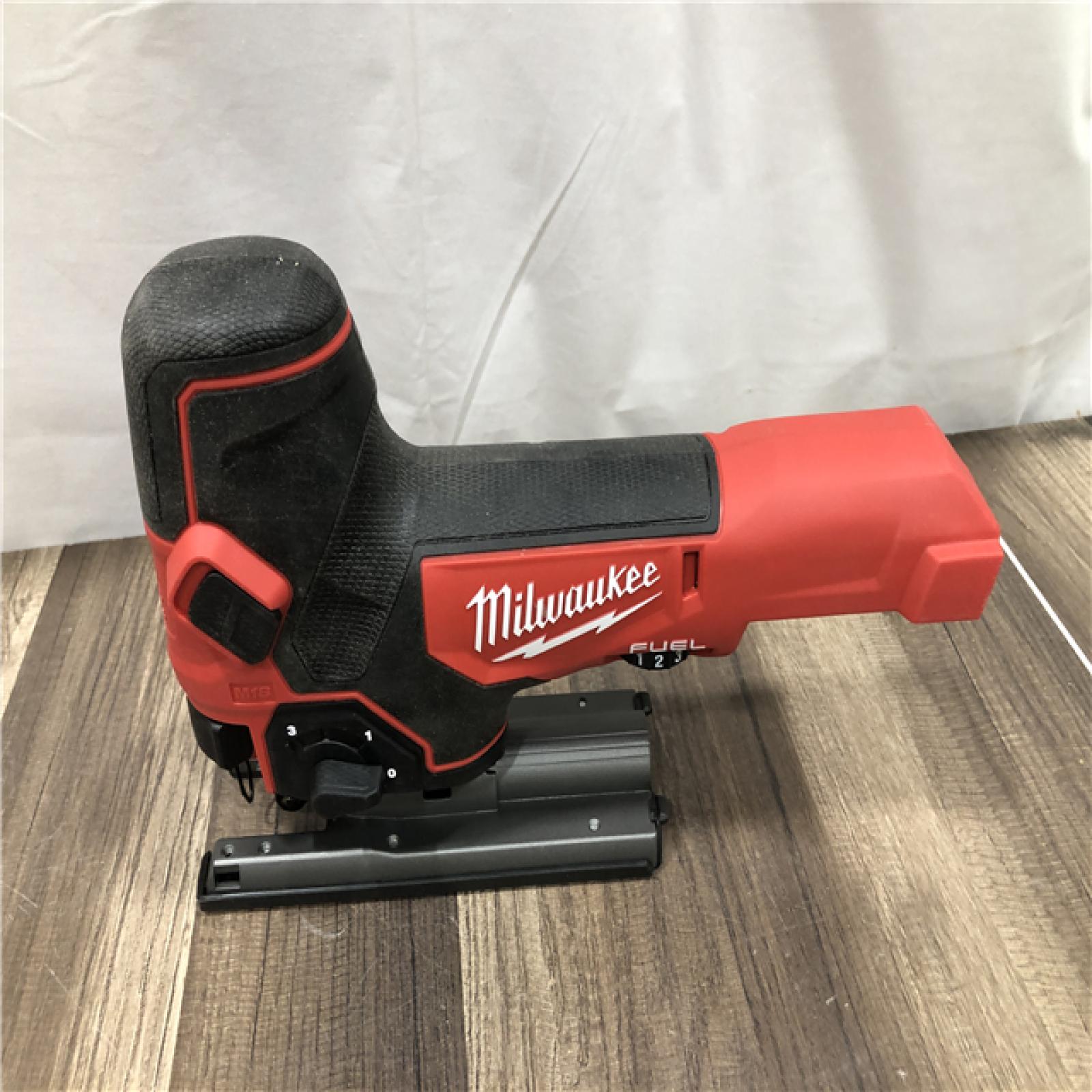 AS-IS Milwaukee FUEL 18V Lithium-Ion Brushless Cordless Barrel Grip Jig Saw (Tool Only)