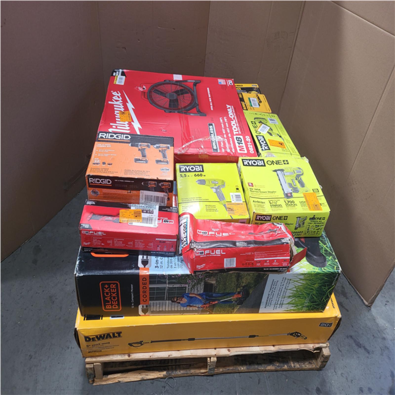 CALIFORNIA AS-IS TOOL PALLET