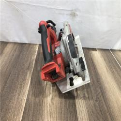 AS-IS Milwaukee FUEL 18V Lithium-Ion Brushless Cordless 6-1/2 in. Circular Saw (Tool-Only)
