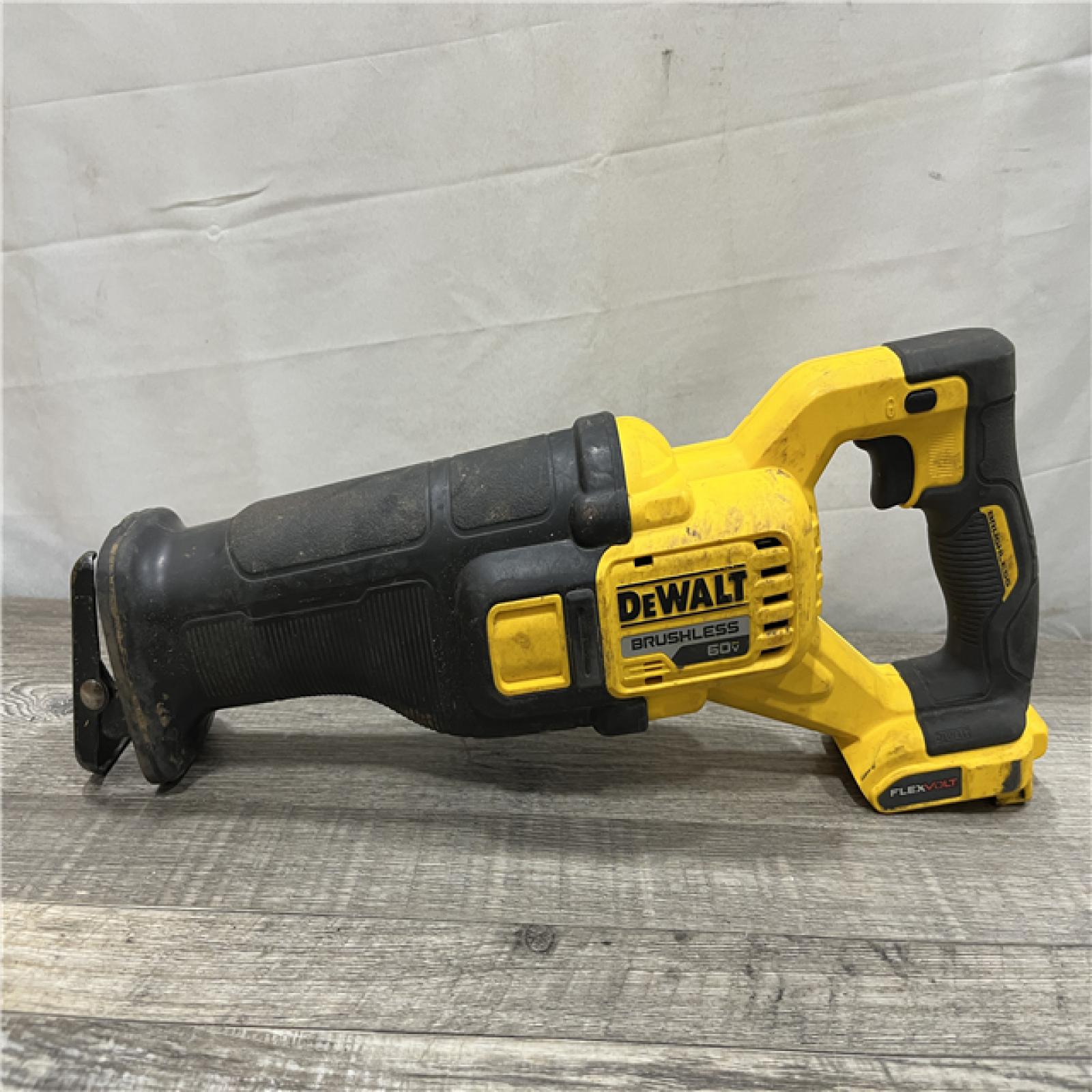 AS-IS DEWALT FLEXVOLT 60V MAX Cordless Brushless Reciprocating Saw (Tool Only)