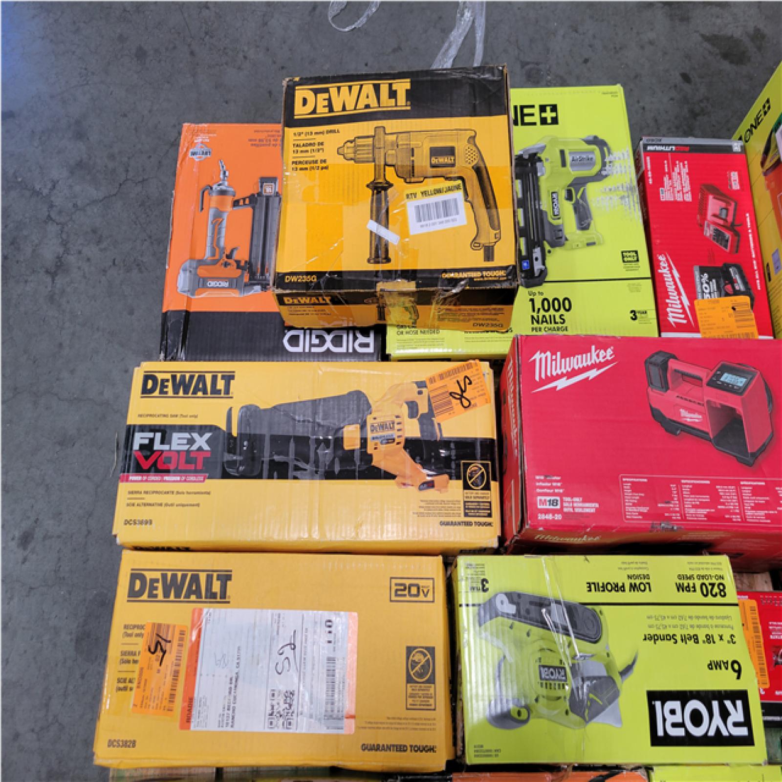 CALIFORNIA AS-IS TOOL PALLET