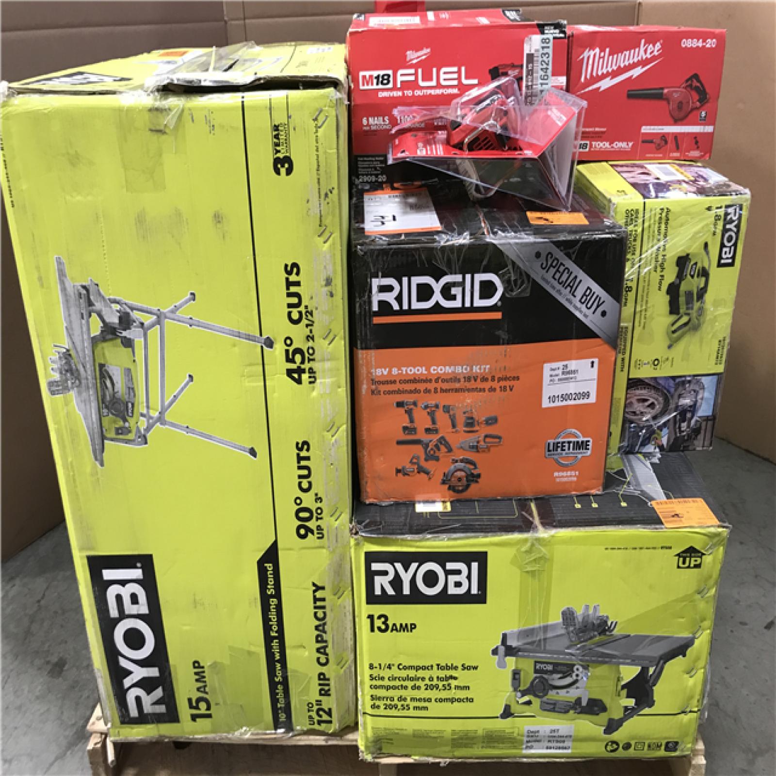 CALIFORNIA AS IS TOOL PALLET