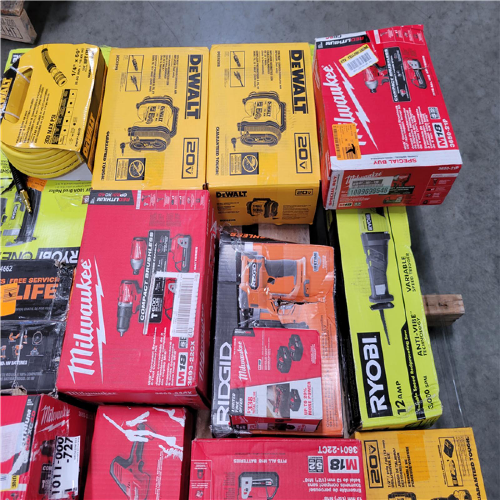 CALIFORNIA AS-IS TOOL PALLET