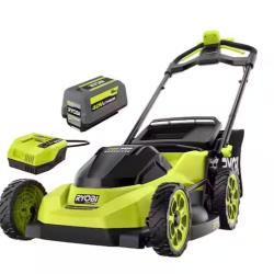 DALLAS LOCATION- NEW!- RYOBI 40V HP Brushless 20 in. Cordless Electric Battery Walk Behind Self-Propelled Lawn Mower with 6.0 Ah Battery and Charger
