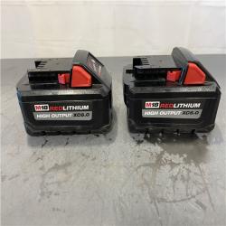 AS-IS - Milwaukee 18-Volt Lithium-Ion High Output Starter Kit with Two 6.0 Ah Battery and Charger