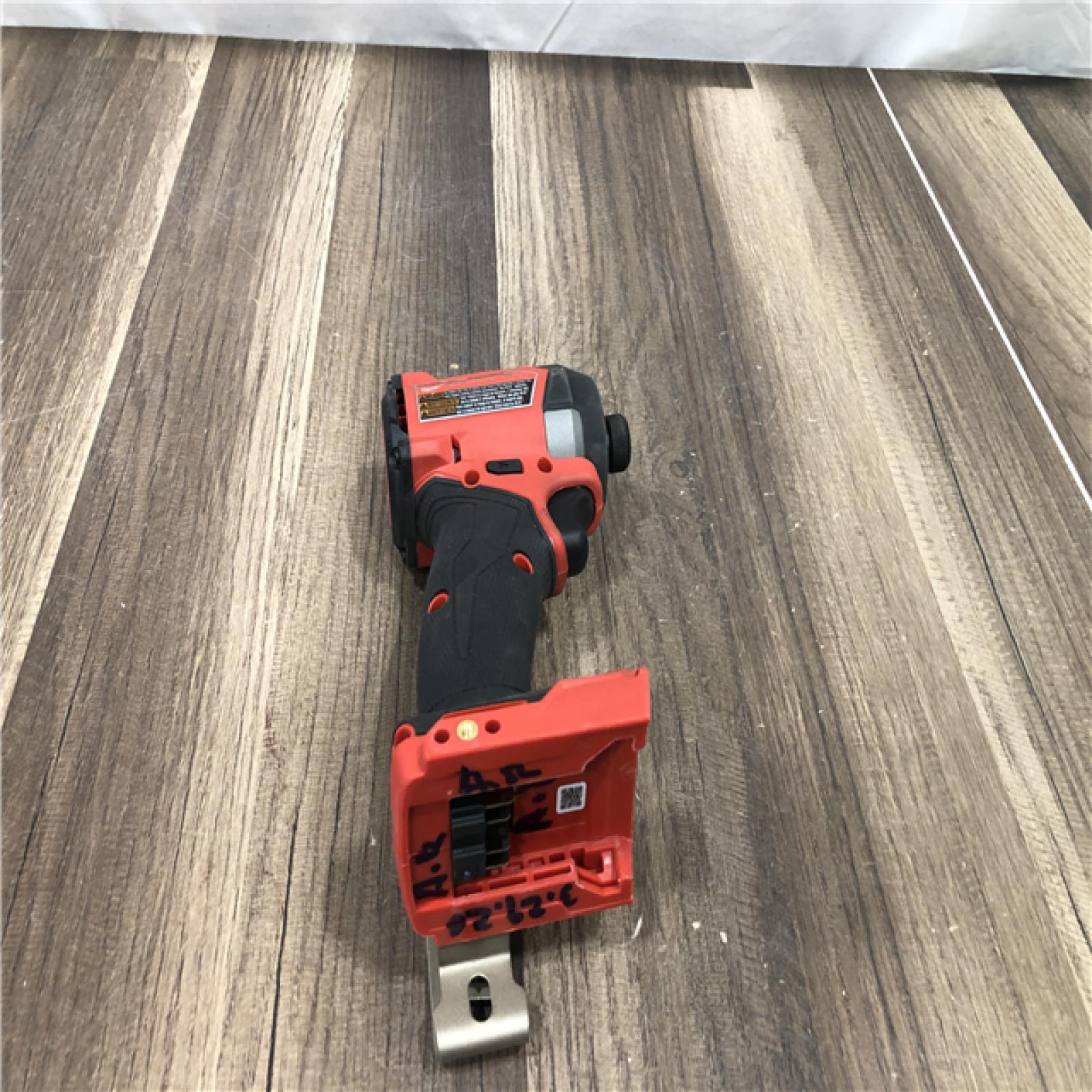 AS-IS Milwaukee FUEL 18V Lithium-Ion Brushless Cordless 1/4 in. Hex Impact Driver (Tool-Only)