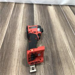 AS-IS Milwaukee FUEL 18V Lithium-Ion Brushless Cordless 1/4 in. Hex Impact Driver (Tool-Only)