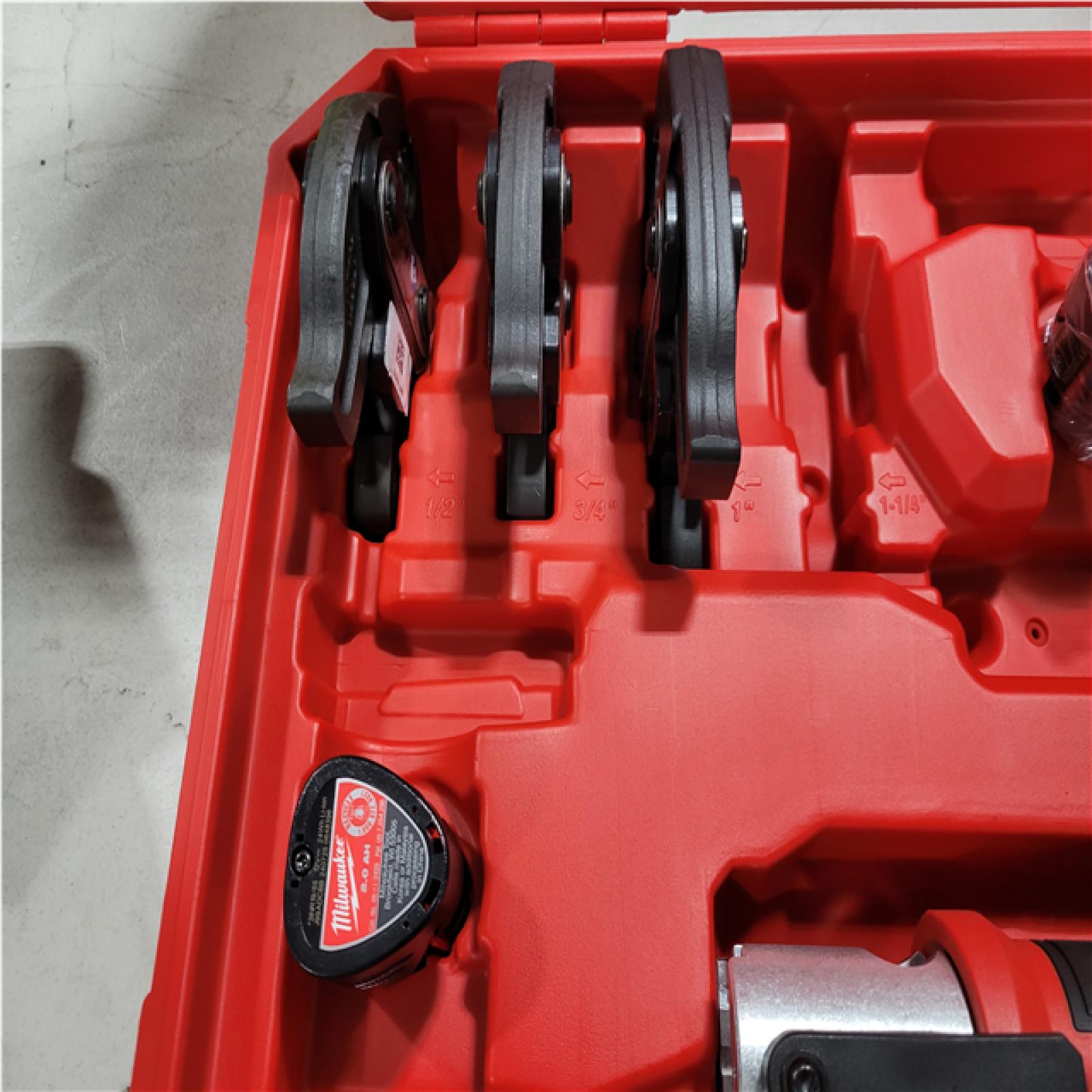 CALIFORNIA AS-IS MILWAUKEE M12 FORCE LOGIC PRESS TOOL