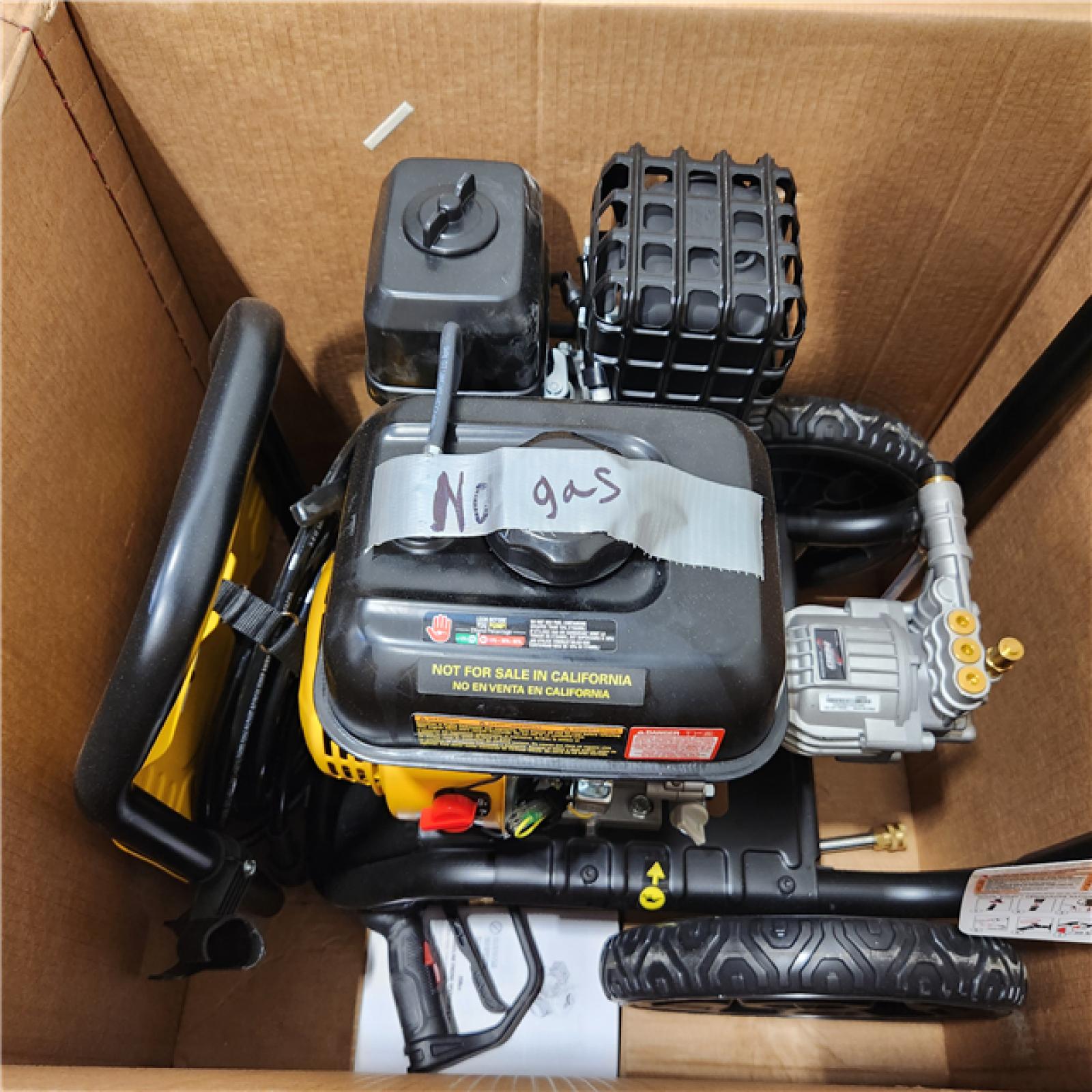Dallas Location - As-Is DeWALT DXPW61372 3400 PSI Gas Pressure