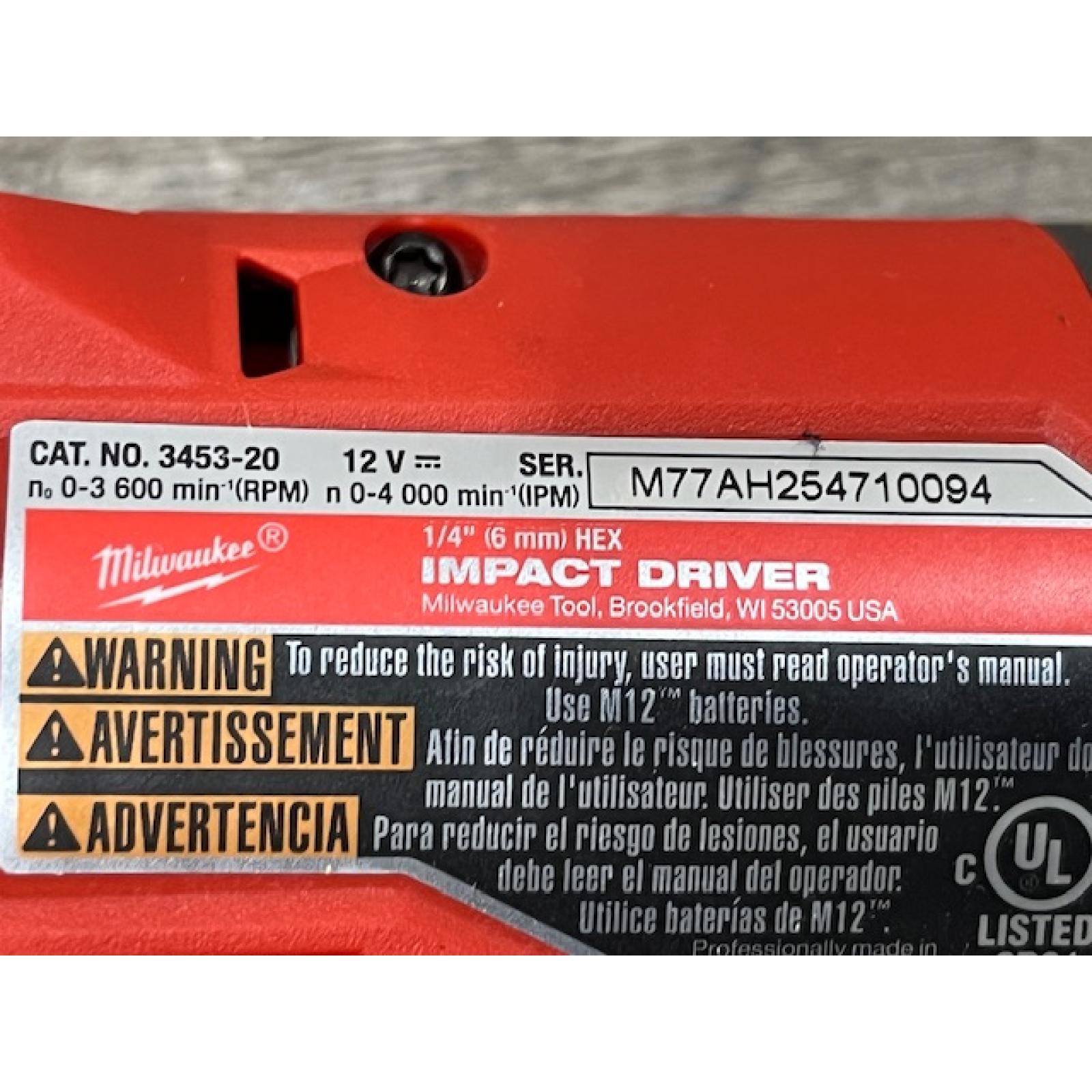 AS-IS Milwaukee FUEL 12-Volt Lithium-Ion Brushless Cordless Hammer Drill and Impact Driver Combo Kit