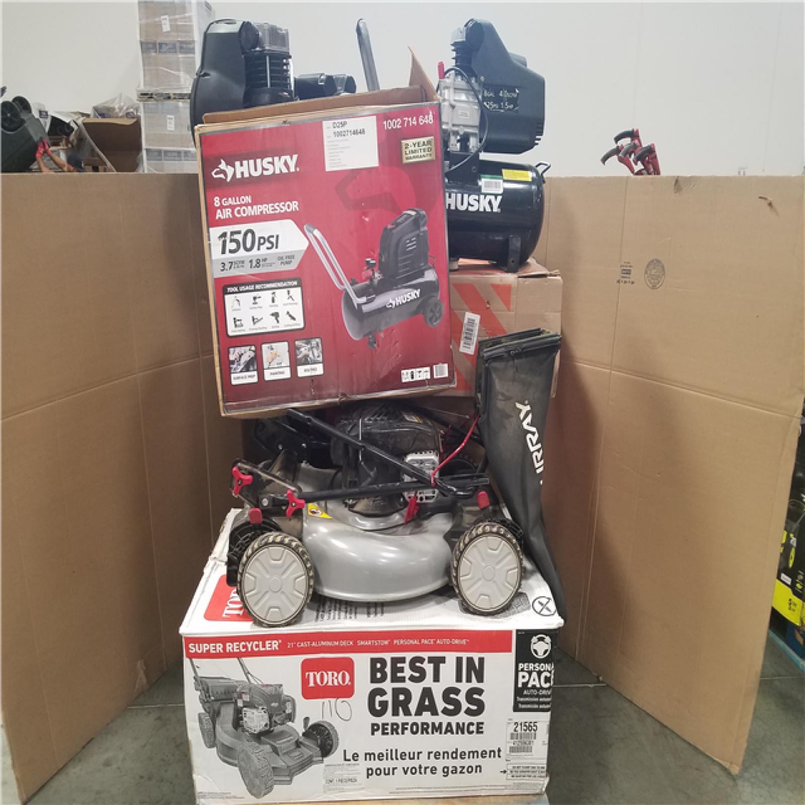 CALIFORNIA AS-IS OUTDOOR POWER EQUIPMENT