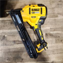HOUSTON LOCATION - AS-IS DEWALT 20V MAX XR 15 Ga. Cordless 34 Deg Nailer 20 V
