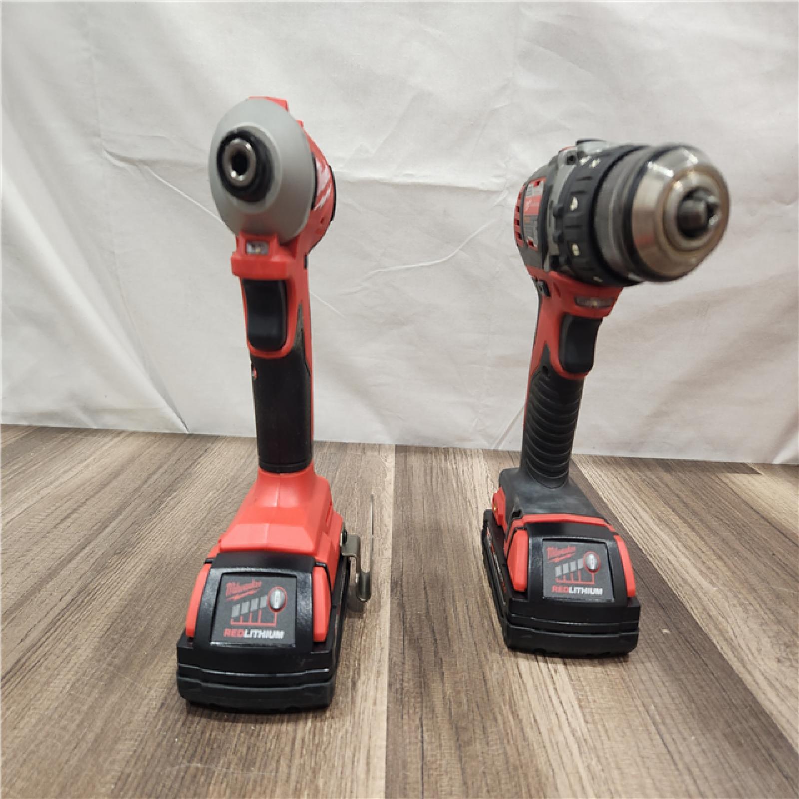 AS-IS- Milwaukee M18 Compact Brushless 2-Tool Combo Kit