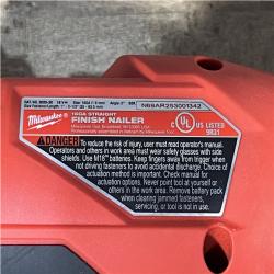 Houston Location AS-IS Milwaukee FUEL 18-Volt Lithium-Ion Brushless Cordless Gen ll 16-Gauge Straight Finish Nailer (Tool Only)
