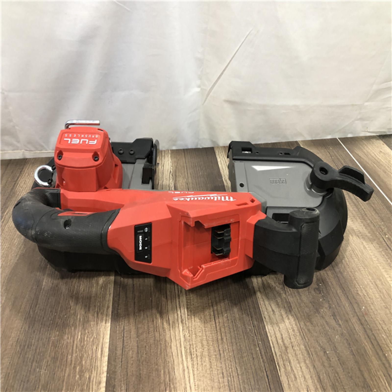 AS-IS Milwaukee FUEL 18V Lithium-Ion Brushless Cordless Deep Cut Band Saw (Tool-Only)
